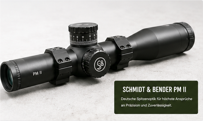 Zielfernrohr Schmidt & Bender PM II