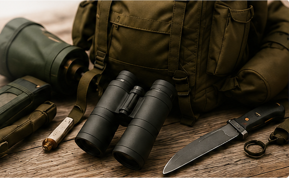 Jagd- und Outdoor-Ausrüstung